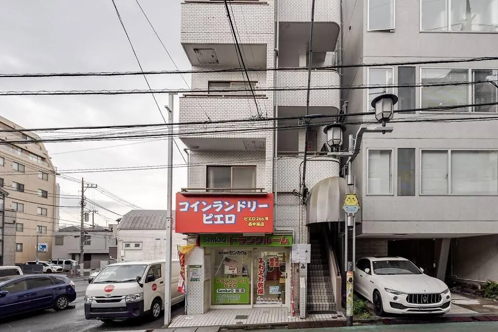 شقة 荏原中延駅から3分,広々ldk,貸切,品川駅まで20分,Comfortable,201 طوكيو