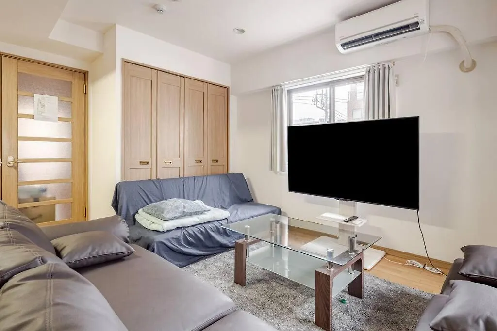 شقة 荏原中延駅から3分,広々ldk,貸切,品川駅まで20分,Comfortable,201 طوكيو اليابان